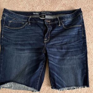 Mossimo denim cut off shorts
